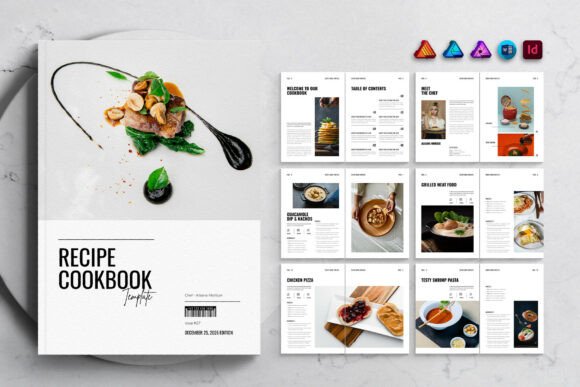 Recipe Cookbook Template