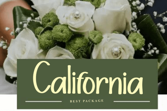 Santa Catalina Font font preview - 2