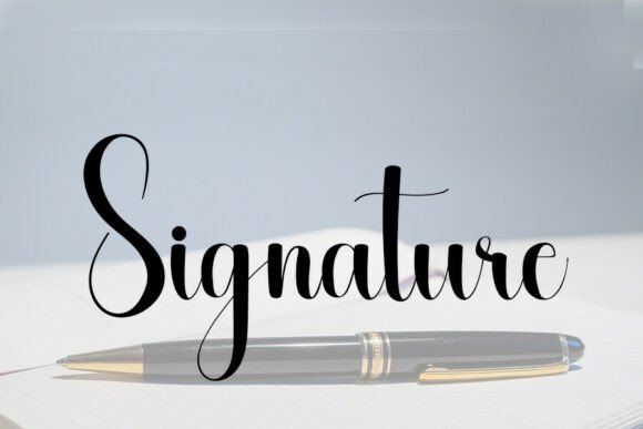 Autography Font - Preview 3