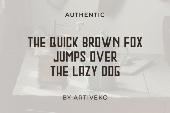 Baston Font - Preview 3