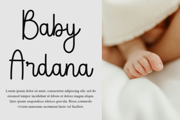 Beach Side Font PNG with transparent background - Preview 5
