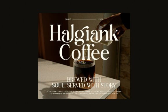 Bigland Font - Preview 3