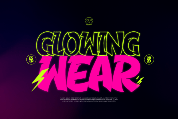 Bling Nioh Font - Preview 3
