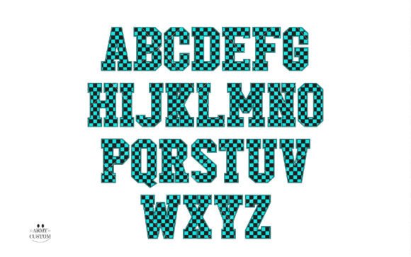Checkered Back to School Bundle Font - Preview 3
