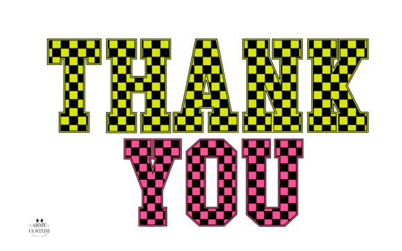 Checkered Back to School Bundle Font - Preview 5