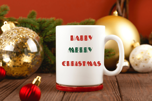 Christmas Ball Font font preview - 6
