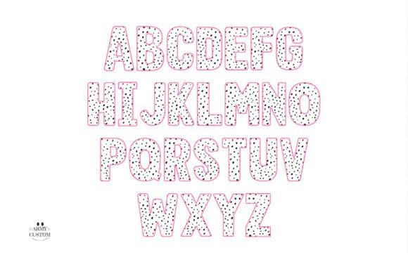 Dalmatian Dots Font - Preview 2