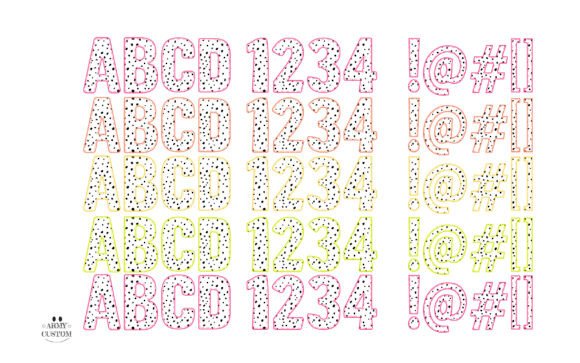 Dalmatian Dots Font - Preview 4