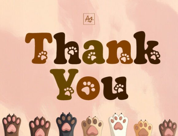 Dog Cat Font - Preview 3