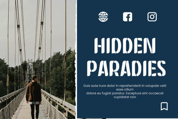 Exton Font - Preview 4