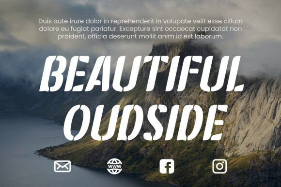Exton Italic Font - Preview 1