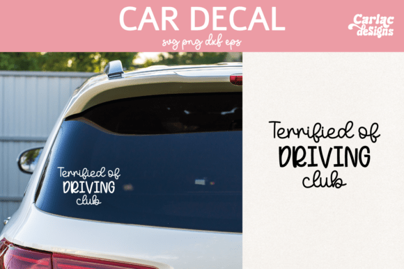 Funny Car Decal Bumper Sticker Illustration Artisanat Par Carla C Designs