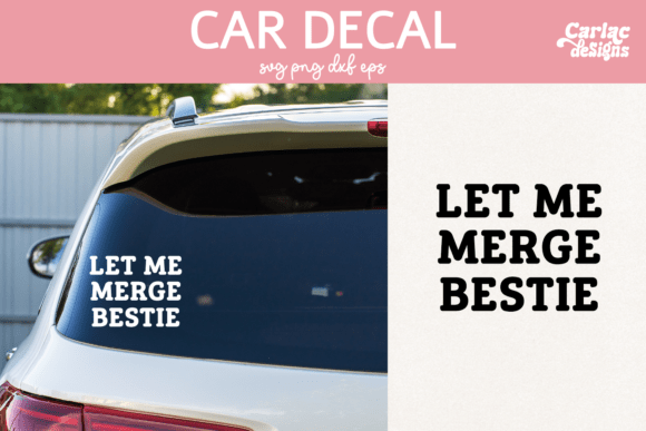 Funny Car Decal Bumper Sticker Illustration Artisanat Par Carla C Designs