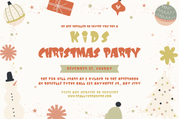 Funny Christmas Font - Preview 3