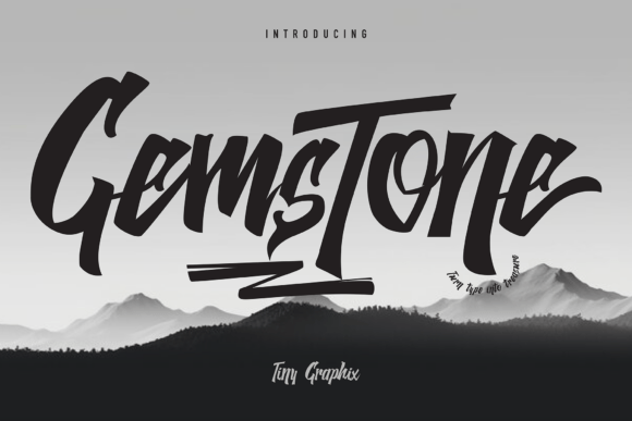 Gemstone Font - Preview 3