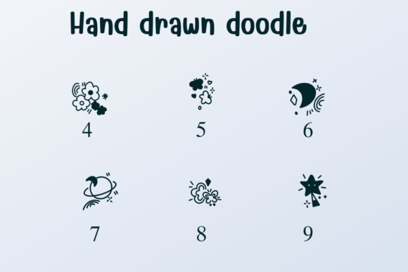 Hand Drawn Doodle Font - Preview 2