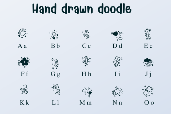 Hand Drawn Doodle Font - Preview 5