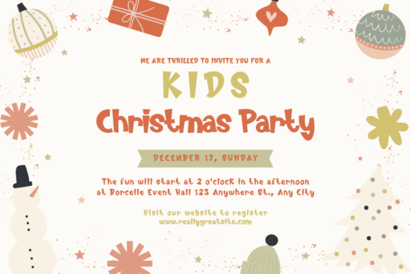 Jolly Christmas Font PNG with transparent background - Preview 3