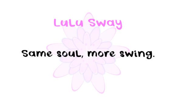 Lulu Sway Font PNG with transparent background - Preview 1