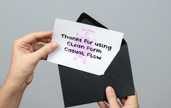 Lulu Sway Font PNG with transparent background - Preview 2