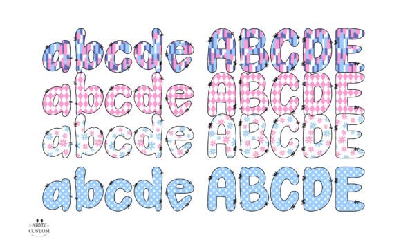 Preppy Coquette Bundle Font font preview - 2