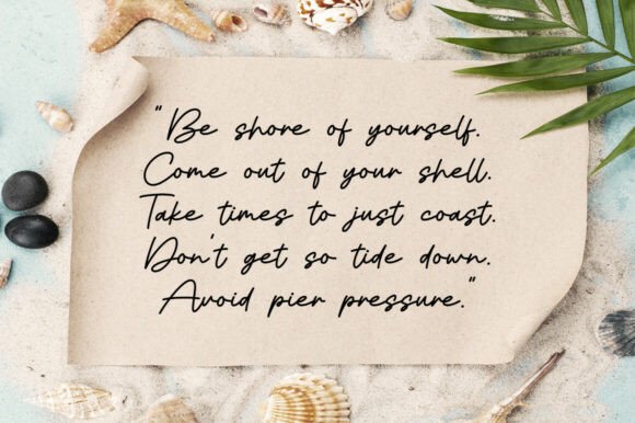 Sand Castle Font PNG with transparent background - Preview 1