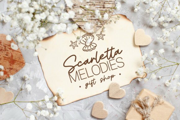 Sand Castle Font PNG with transparent background - Preview 3