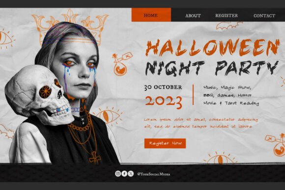 Scary Art Font font preview - 2