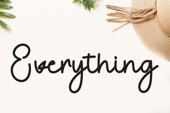 School Handmade Font PNG with transparent background - Preview 2