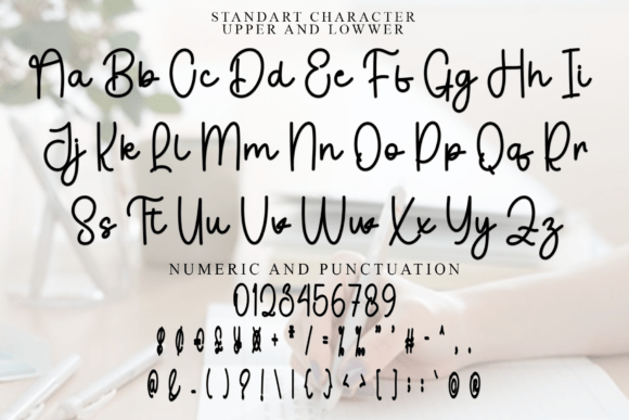 School Handmade Font PNG with transparent background - Preview 4