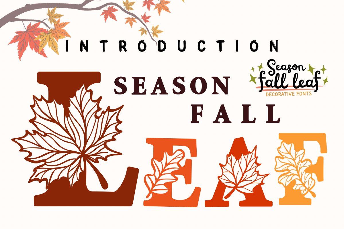 Season Fall Leaf