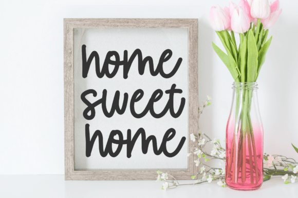 Honey Cake Font PNG with transparent background - Preview 1