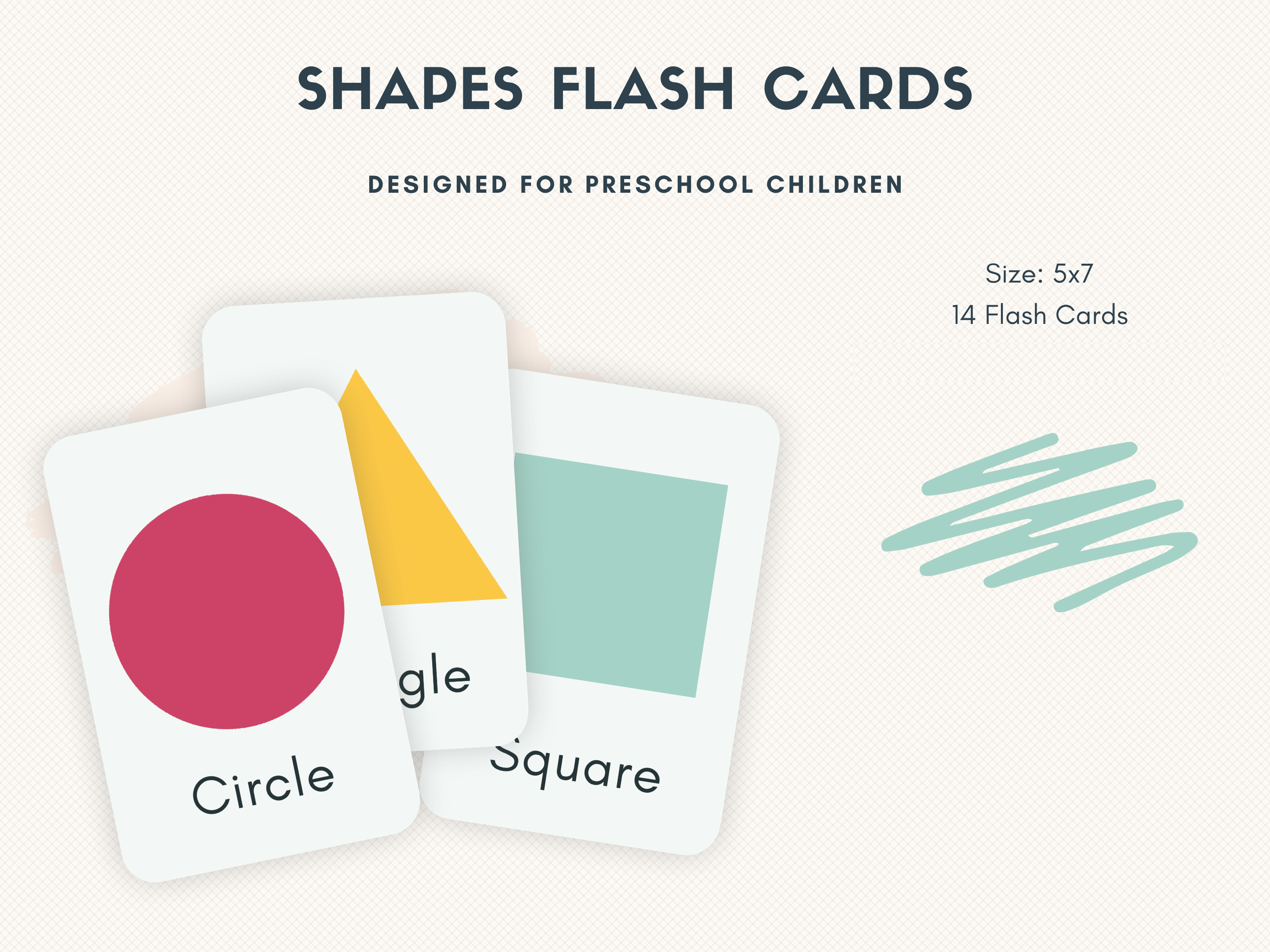 14 Creative 5x7 Flashcards for Preschool