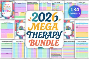 🧠 2026 Mega Therapy Bundle Canva Graphic by munjixpro · Creative Fabrica