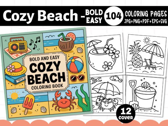200 Cute Kawaii Summer Coloring Pages Graphic by KDP PRO DESIGN ...