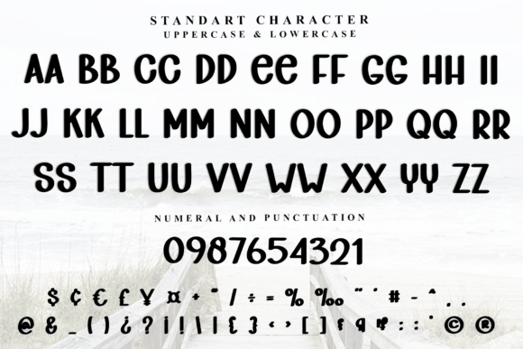 Daily Action Font PNG with transparent background - Preview 3