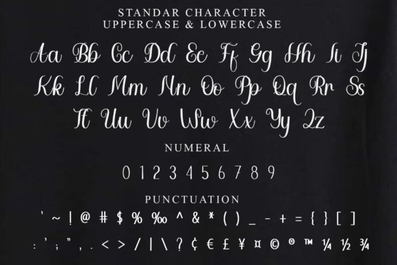Elegant Alphabet Font - Preview 6