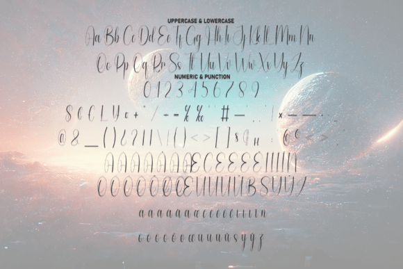 Galaxy Font - Preview 6