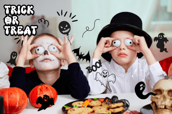Halloween Doodle Font - Preview 6