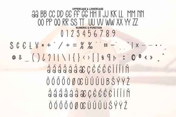 Holiday Sunshine Font PNG with transparent background - Preview 6