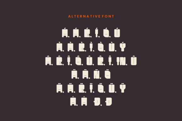 Joesam Bafeth Font PNG with transparent background - Preview 3