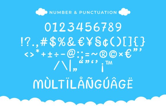 Kiddy Mello Font PNG with transparent background - Preview 4