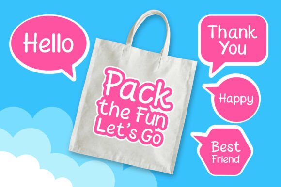 Kiddy Mello Font PNG with transparent background - Preview 6