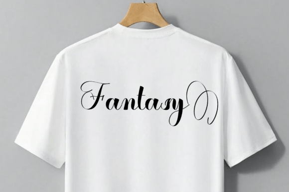 Perfect Calligraphy Font PNG with transparent background - Preview 1