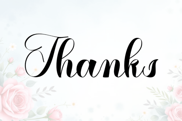 Perfect Calligraphy Font PNG with transparent background - Preview 5