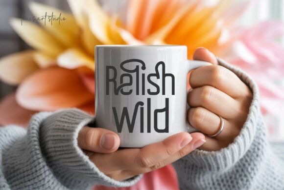Relish Font PNG with transparent background - Preview 1