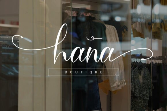 Sandara Script Font PNG with transparent background - Preview 4