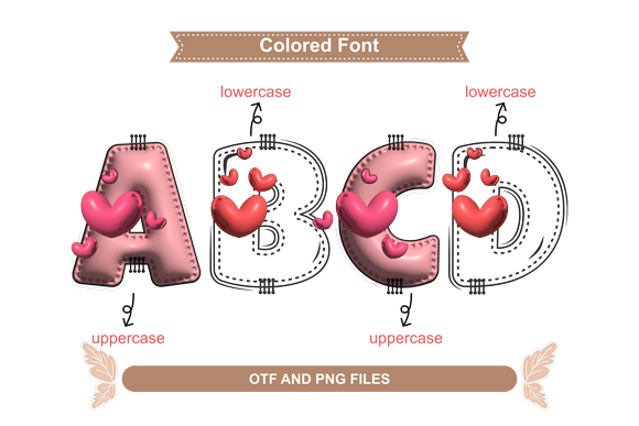 3d Baloon Font - Preview 1