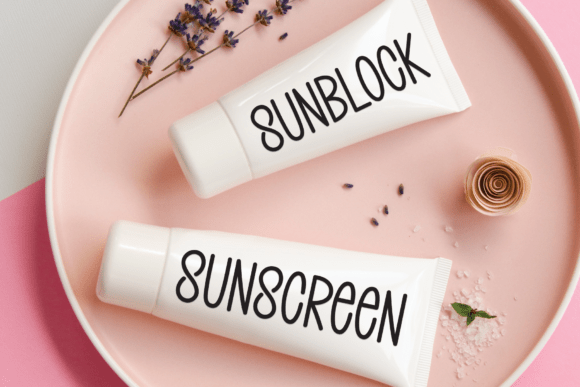 Angela Flower Font - Preview 3