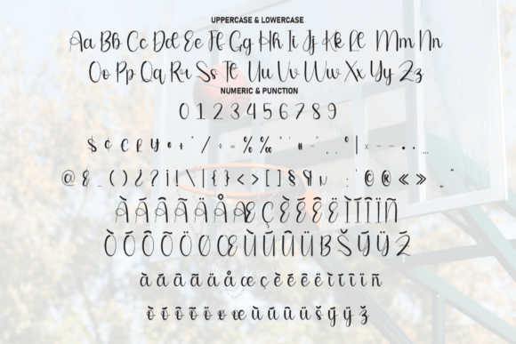 Basketball Font - Preview 6
